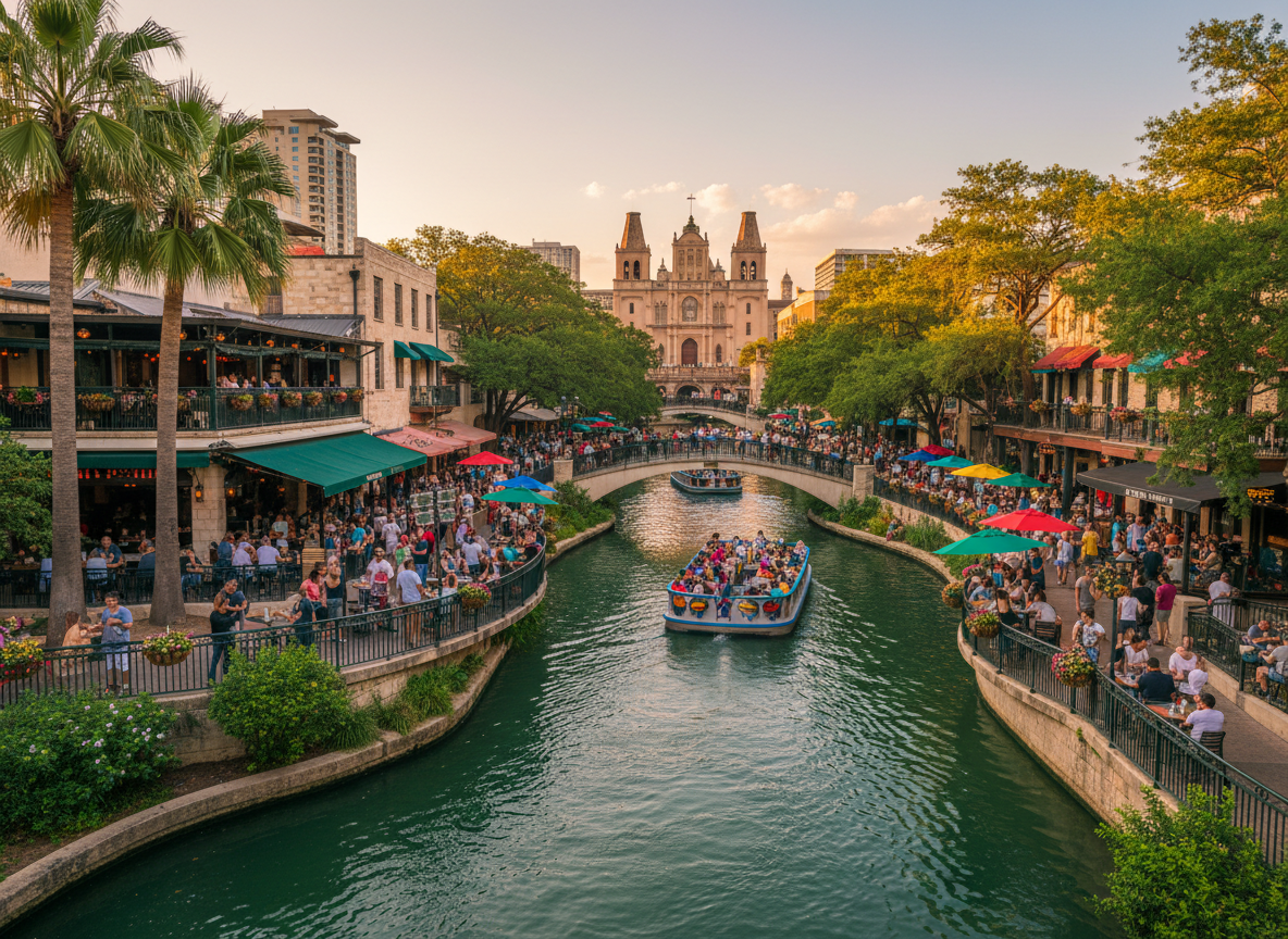 downtown San Antonio River Walk